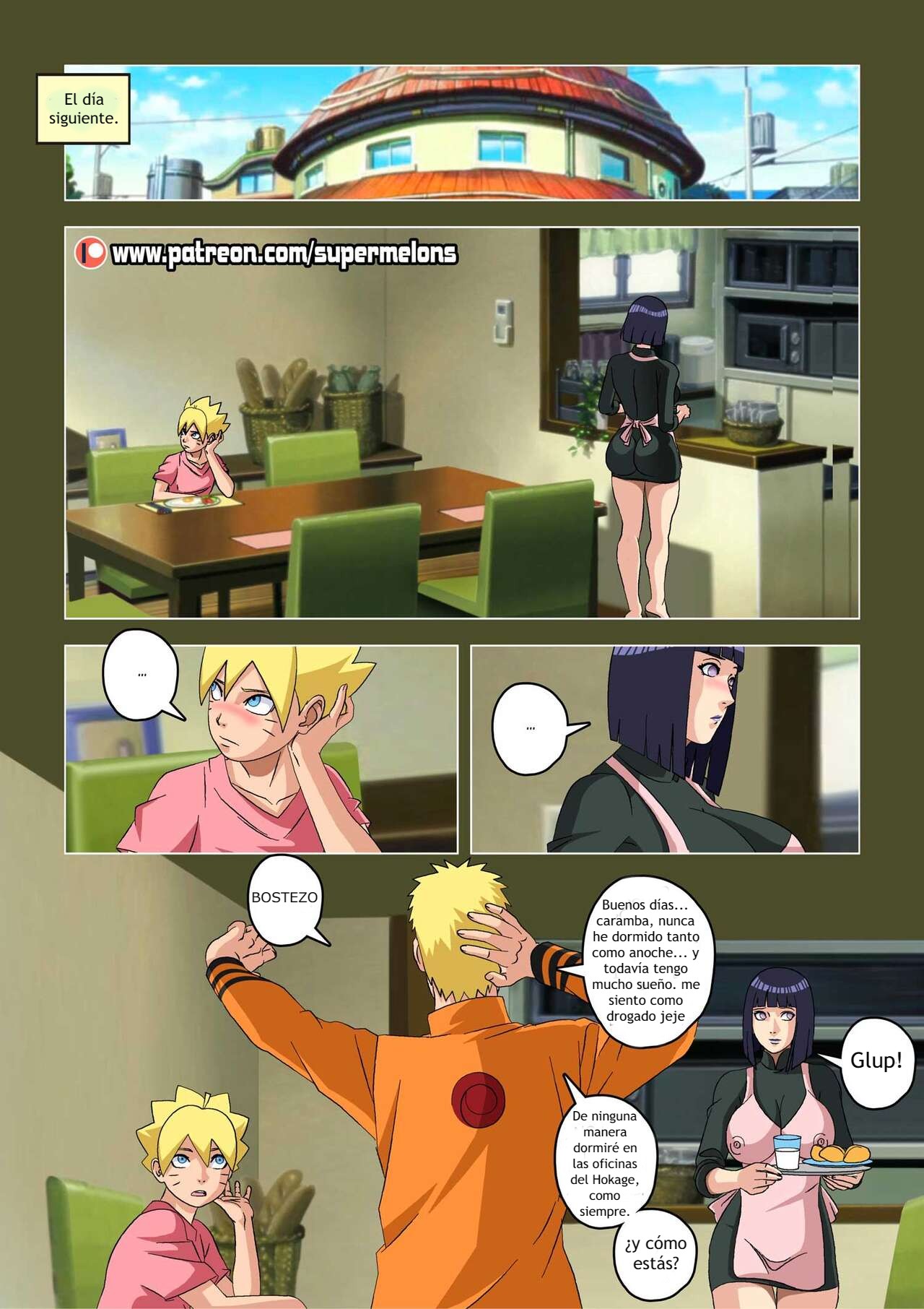 Los Supermelones de la Mama de &quot; Boruto &quot;